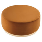 EEI-6650 Tilden Large 38" Round Performance Velvet Upholstered Ottoman by Modway