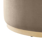 EEI-6650 Tilden Large 38" Round Performance Velvet Upholstered Ottoman by Modway