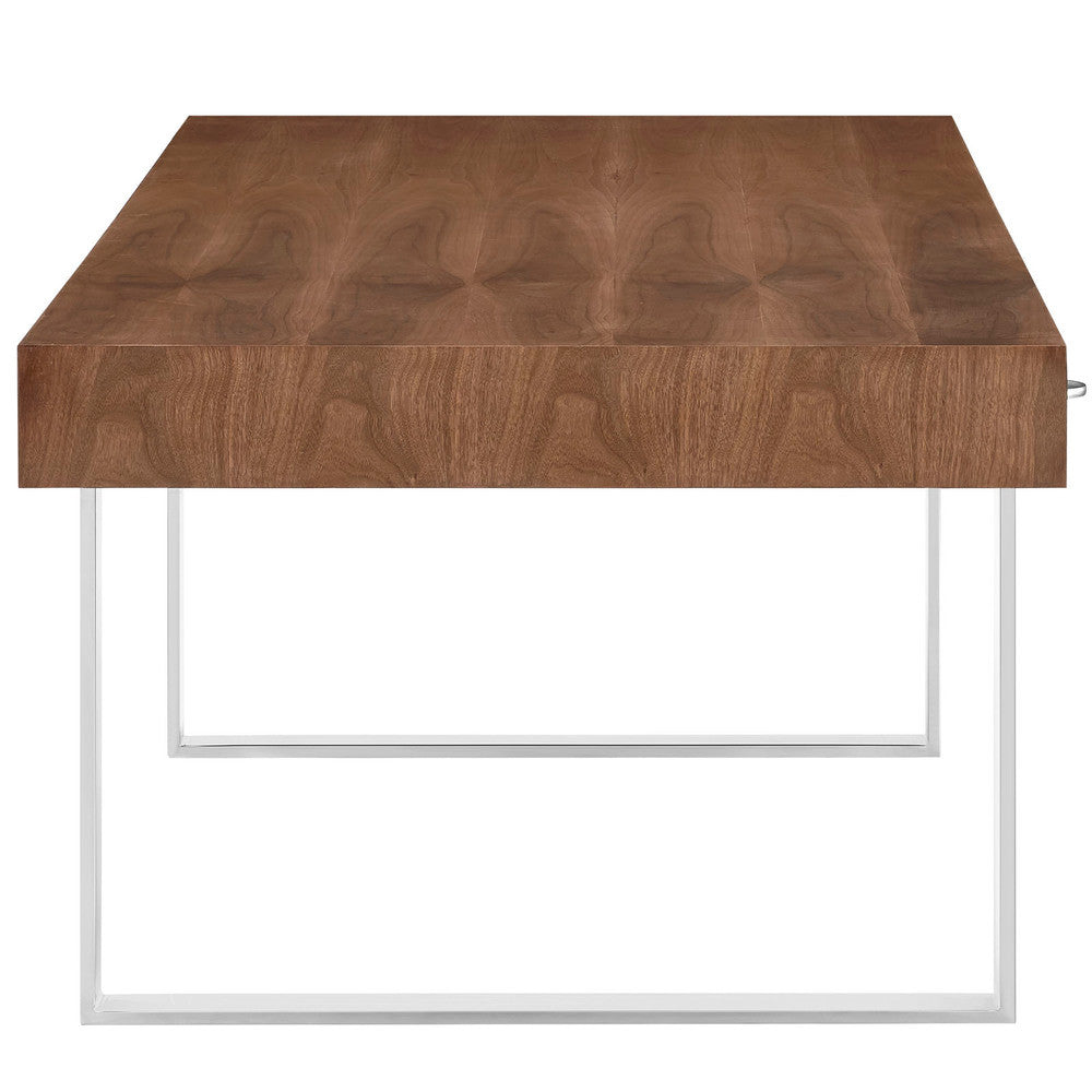 EEI-293-WAL Tinker Office Desk by Modway