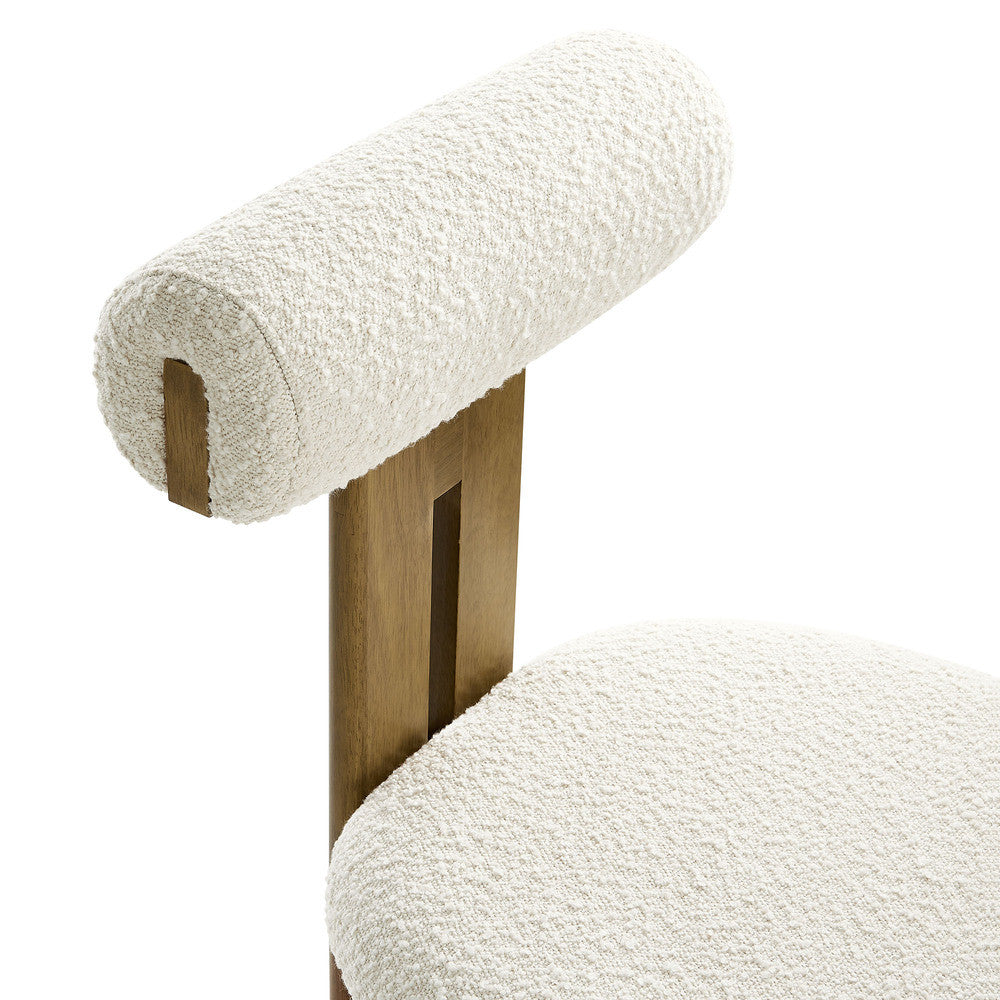 Modway Torian Boucle Fabric Dining Chair Set of 2 by Modway-EEI-6960