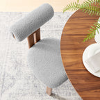 Modway Torian Boucle Fabric Dining Chair Set of 2 by Modway-EEI-6960