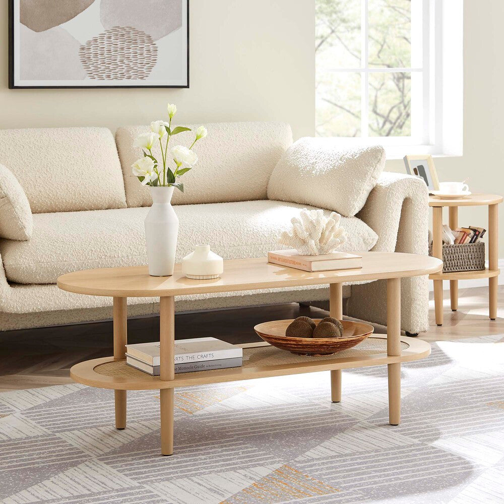 EEI-6526 Torus Oval Coffee Table by Modway