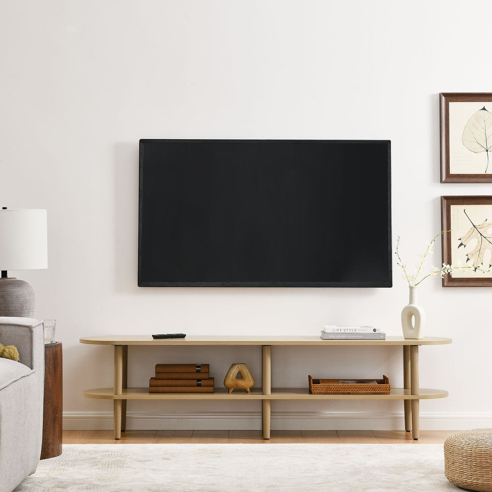 EEI-7158 Torus Oval Wood TV Stand by Modway