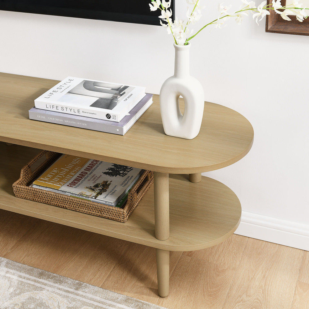 EEI-7158 Torus Oval Wood TV Stand by Modway