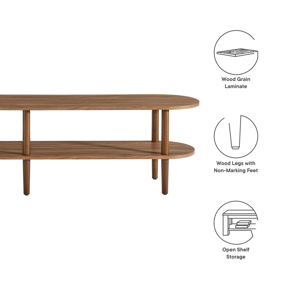 EEI-7158 Torus Oval Wood TV Stand by Modway