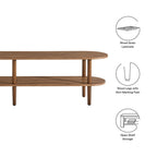 EEI-7158 Torus Oval Wood TV Stand by Modway