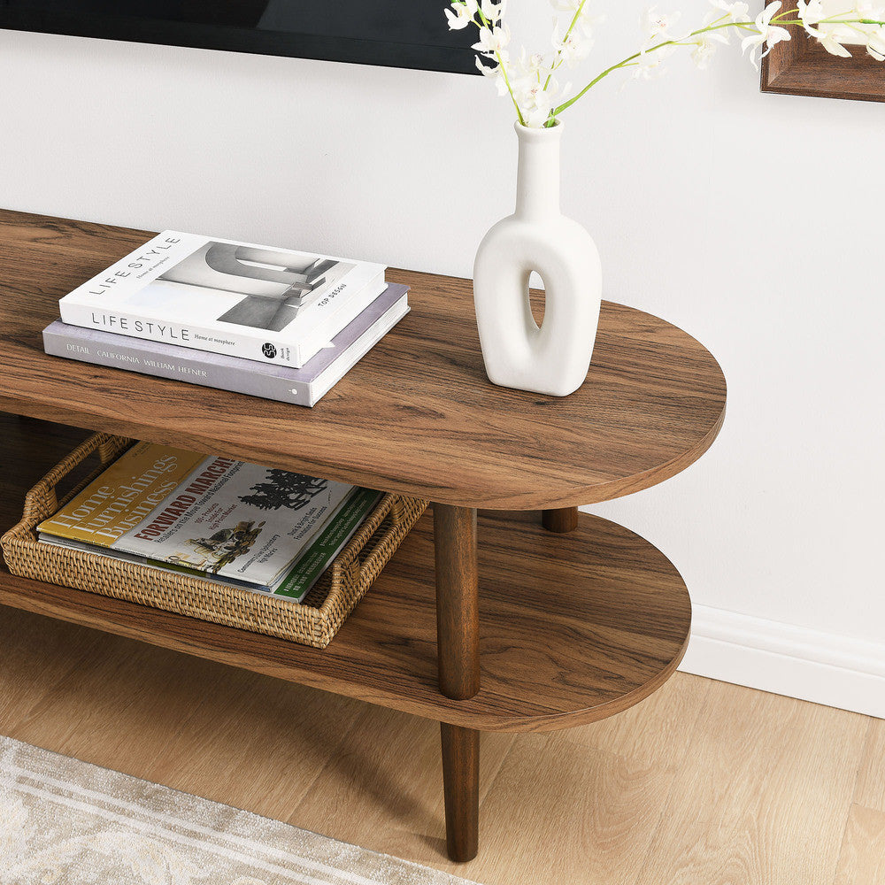 EEI-7158 Torus Oval Wood TV Stand by Modway