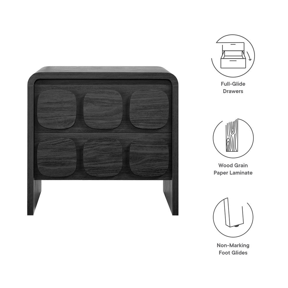 MOD-7161 Toscana 2-Drawer Nightstand by Modway
