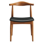EEI-1682-BLK Tracy Wood Dining Chairs Set of 4 by Modway