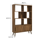 Modway Transmit 45" Bookcase with Sliding Doors by Modway-EEI-7193