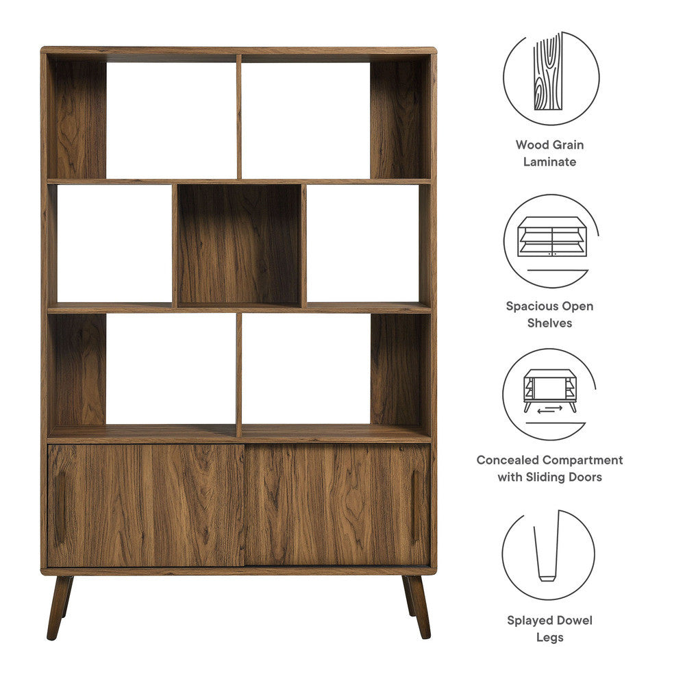 Modway Transmit 45" Bookcase with Sliding Doors by Modway-EEI-7193