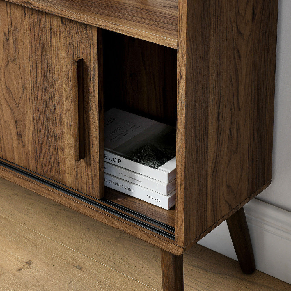 Modway Transmit 45" Bookcase with Sliding Doors by Modway-EEI-7193
