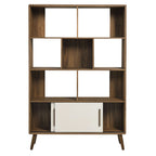 Modway Transmit 45" Bookcase with Sliding Doors by Modway-EEI-7193