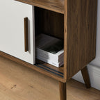 Modway Transmit 45" Bookcase with Sliding Doors by Modway-EEI-7193