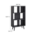 EEI-5743 Transmit 5 Shelf Wood Grain Bookcase by Modway