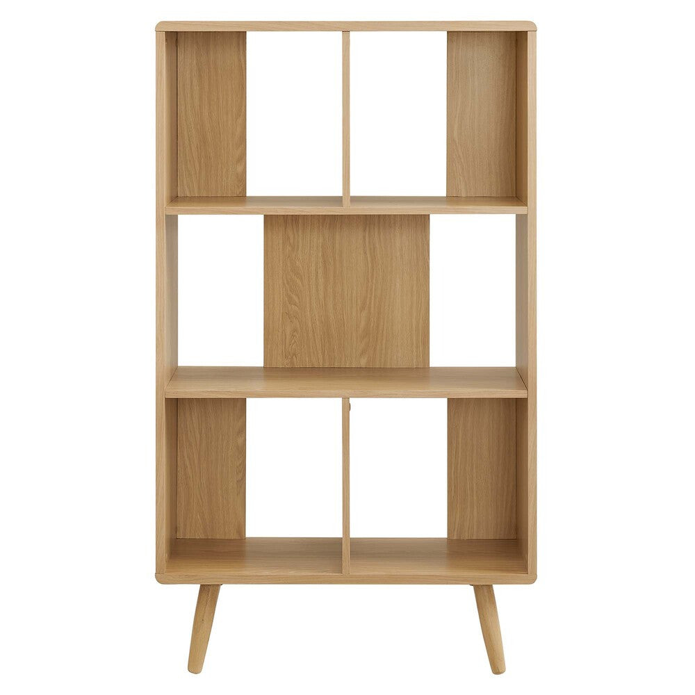 EEI-5743 Transmit 5 Shelf Wood Grain Bookcase by Modway