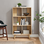 EEI-5743 Transmit 5 Shelf Wood Grain Bookcase by Modway