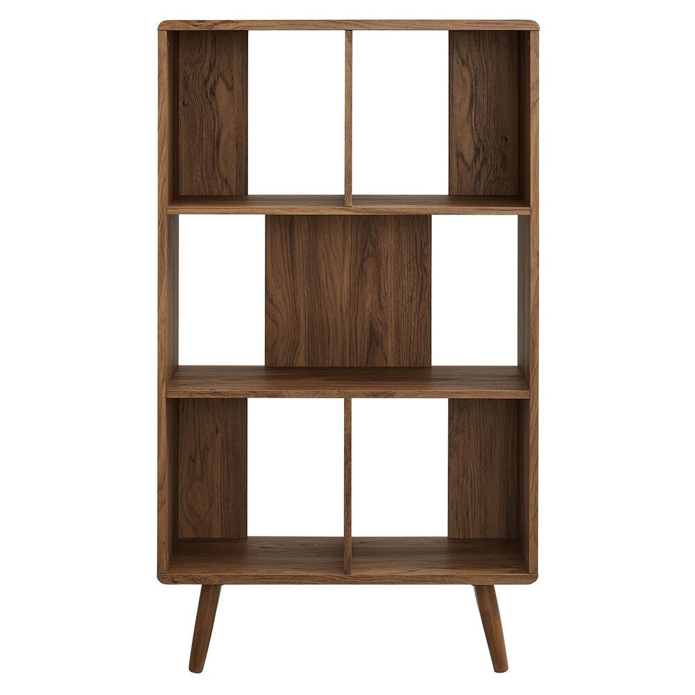 EEI-5743 Transmit 5 Shelf Wood Grain Bookcase by Modway