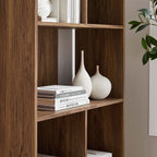 EEI-5743 Transmit 5 Shelf Wood Grain Bookcase by Modway