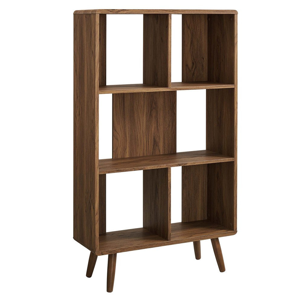 EEI-5743 Transmit 5 Shelf Wood Grain Bookcase by Modway