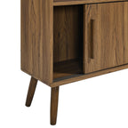 Modway Transmit 59" Bookcase with Sliding Doors by Modway-EEI-7194