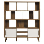 Modway Transmit 59" Bookcase with Sliding Doors by Modway-EEI-7194