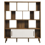 Modway Transmit 59" Bookcase with Sliding Doors by Modway-EEI-7194