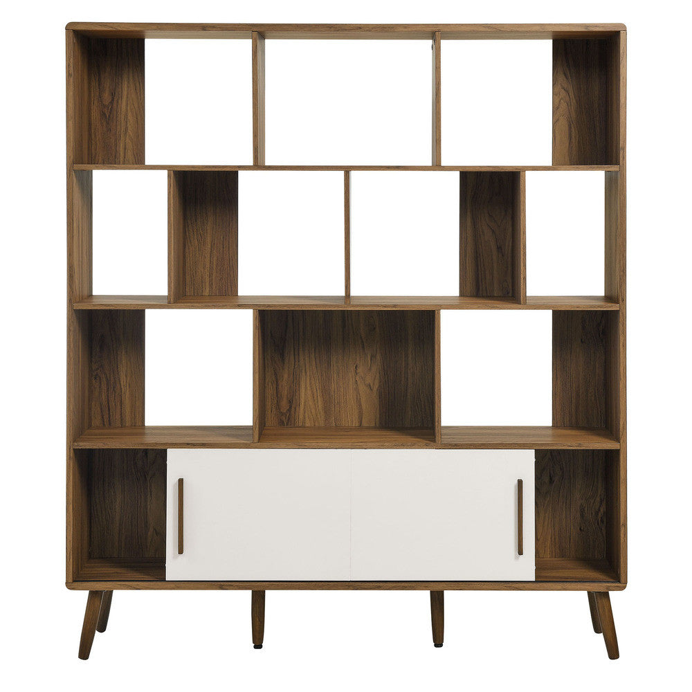 Modway Transmit 59" Bookcase with Sliding Doors by Modway-EEI-7194