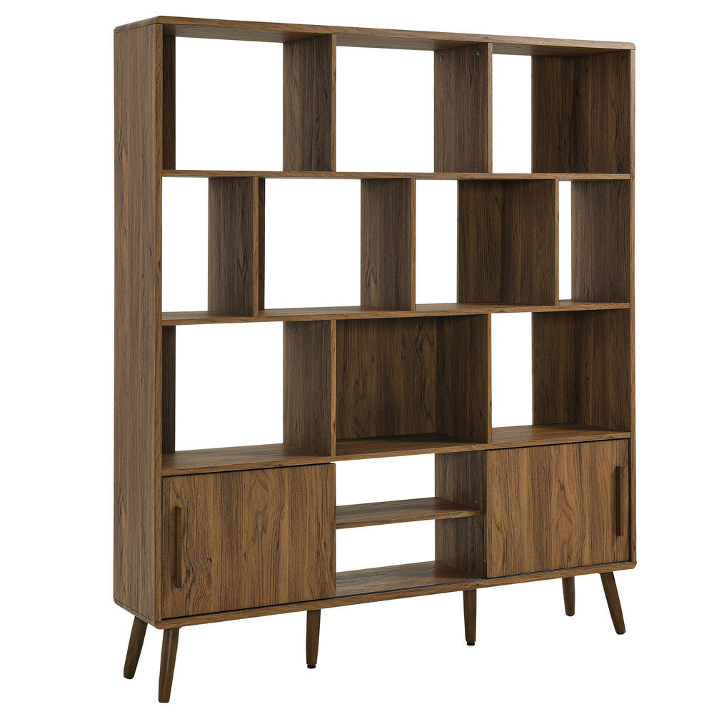 Modway Transmit 59" Bookcase with Sliding Doors by Modway-EEI-7194