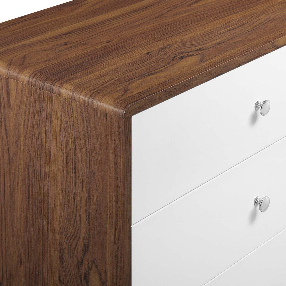 MOD-7022-WAL-WHI Transmit 60" Dresser by Modway