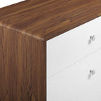 MOD-7022-WAL-WHI Transmit 60" Dresser by Modway