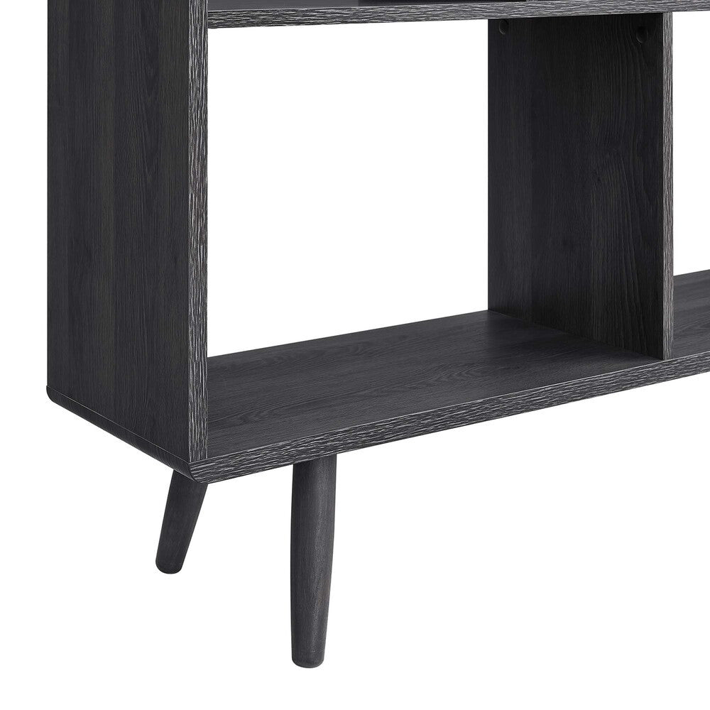 EEI-2529 Transmit 7 Shelf Wood Grain Bookcase by Modway