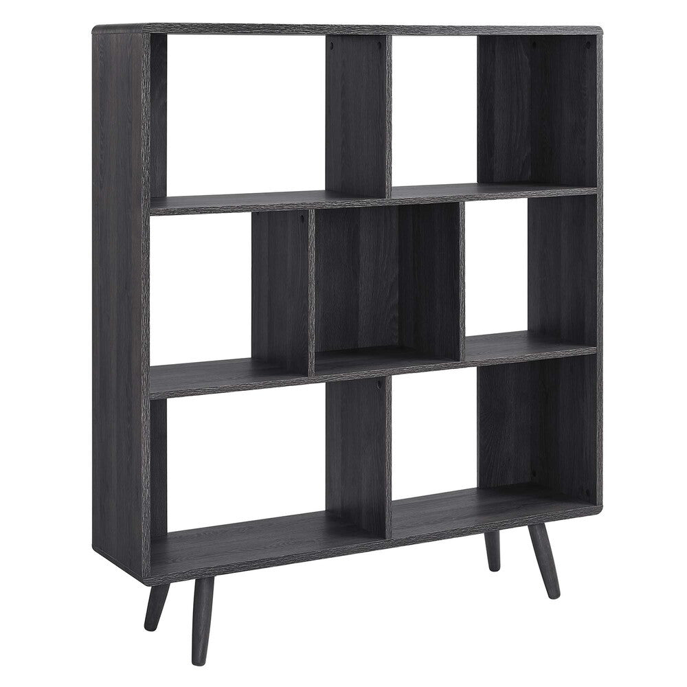 EEI-2529 Transmit 7 Shelf Wood Grain Bookcase by Modway