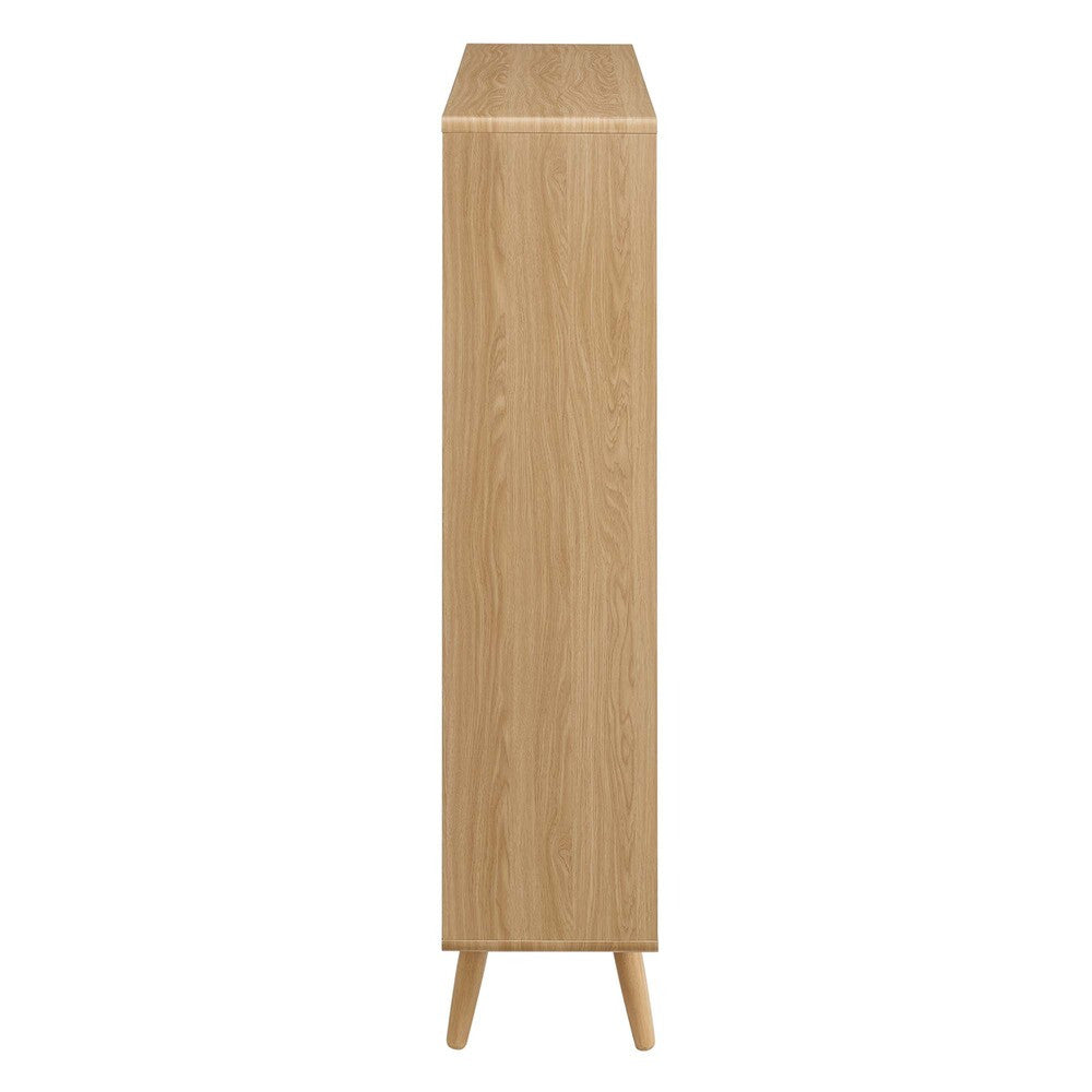 EEI-2529 Transmit 7 Shelf Wood Grain Bookcase by Modway