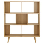 EEI-2529 Transmit 7 Shelf Wood Grain Bookcase by Modway