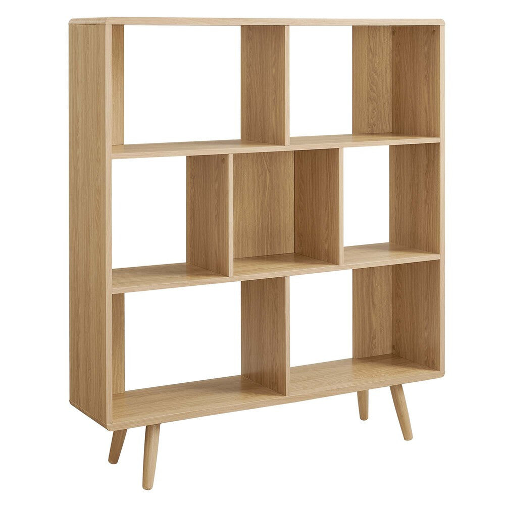 EEI-2529 Transmit 7 Shelf Wood Grain Bookcase by Modway