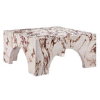 EEI-7097 Valen Indoor - Outdoor Patio Arched Concrete Coffee Table by Modway