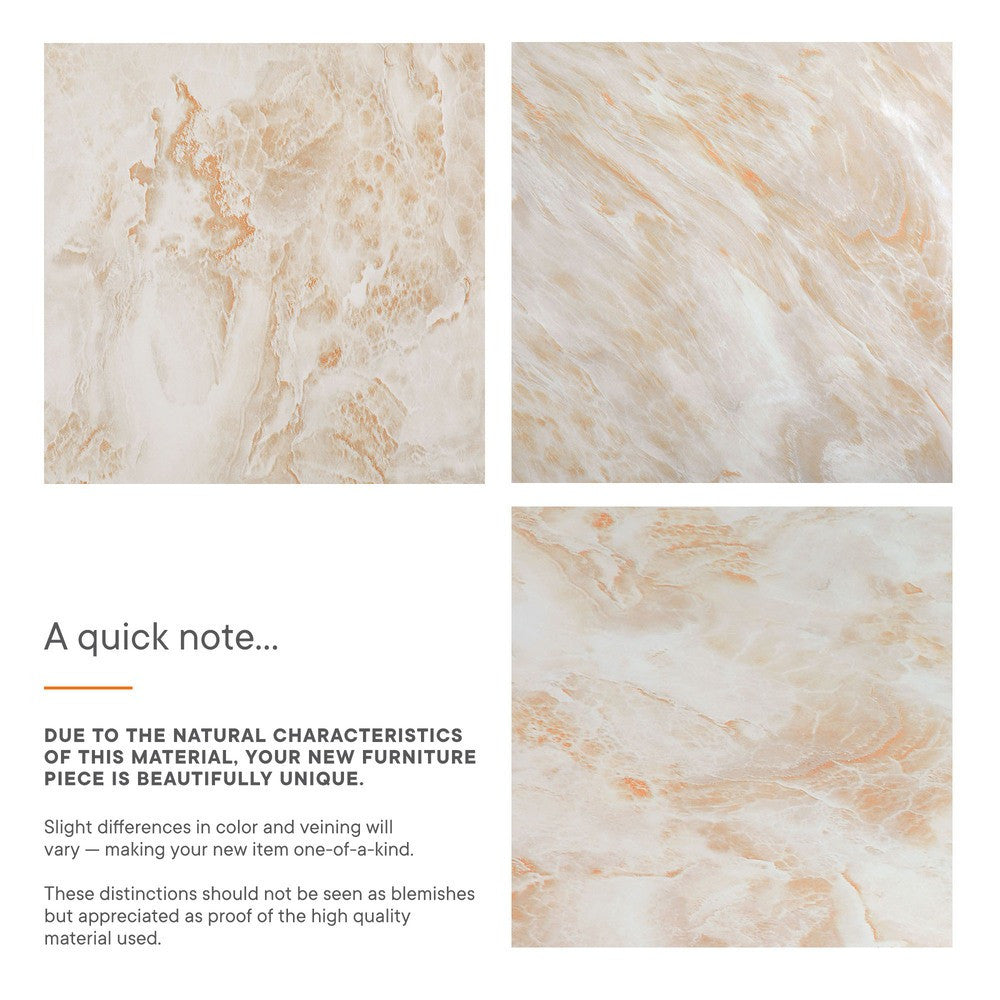 EEI-7098 Valen Square Indoor - Outdoor Patio Arched Concrete Side Table by Modway