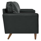 EEI-4634-BLK Valour 81" Leather Sofa by Modway