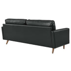 EEI-4634-BLK Valour 81" Leather Sofa by Modway
