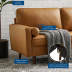 EEI-4633 Valour Leather Sofa by Modway