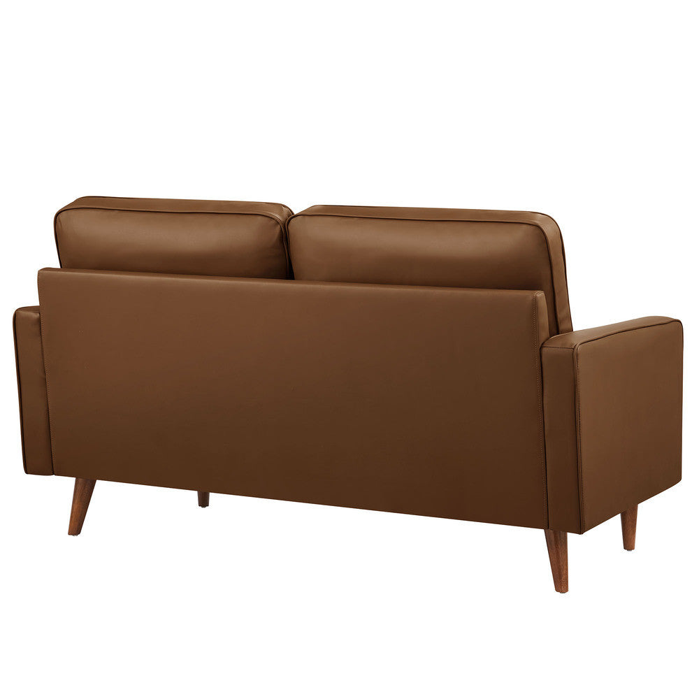 Modway Valour Tufted Vegan Leather Loveseat by Modway-EEI-6972