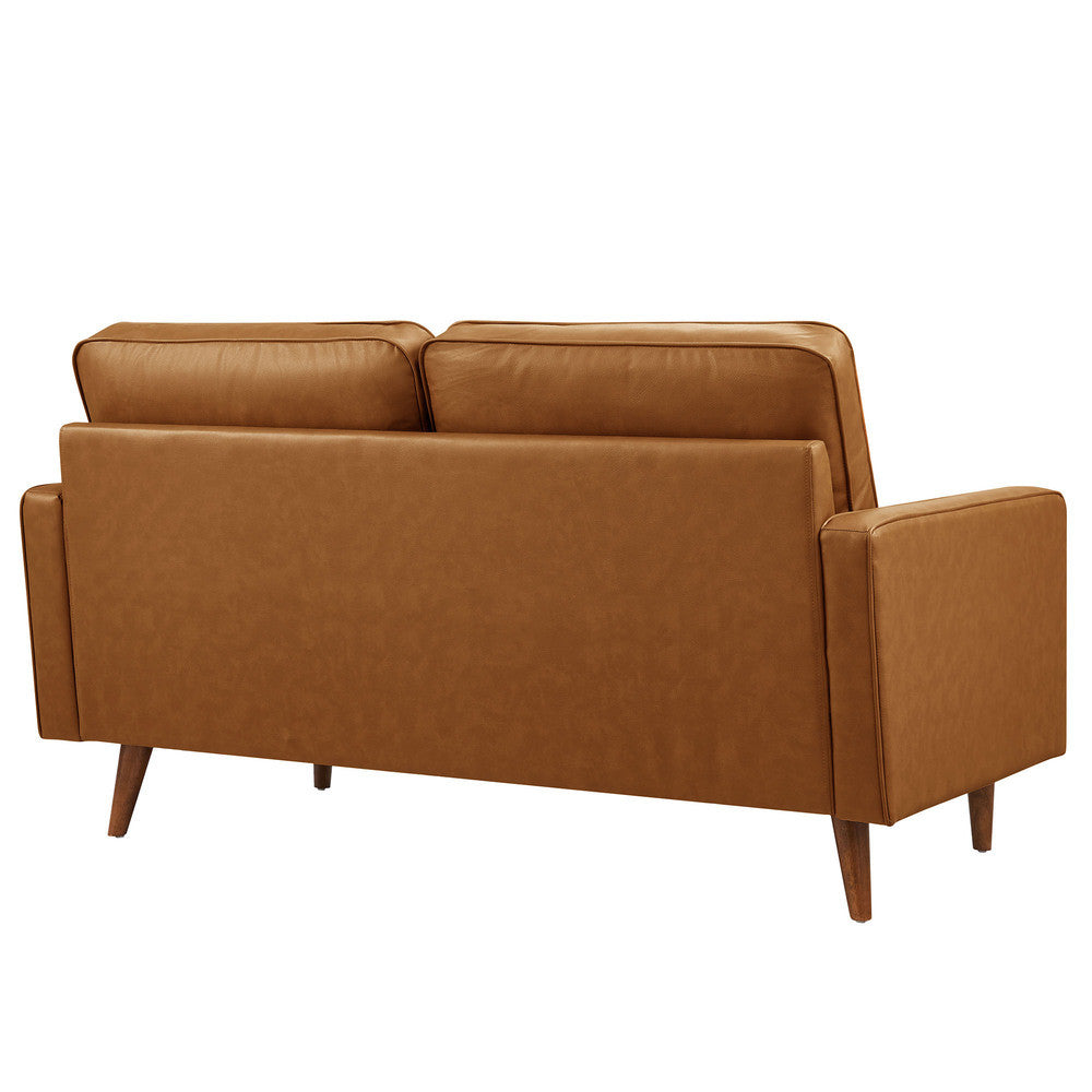 Modway Valour Tufted Vegan Leather Loveseat by Modway-EEI-6972