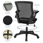 EEI-825-BLK Veer Mesh Office Chair by Modway