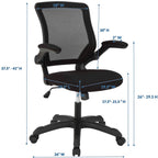 EEI-825-BLK Veer Mesh Office Chair by Modway