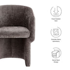 EEI-6951 Verity Chenille Dining Armchair by Modway