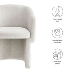 EEI-6951 Verity Chenille Dining Armchair by Modway