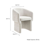 EEI-6951 Verity Chenille Dining Armchair by Modway
