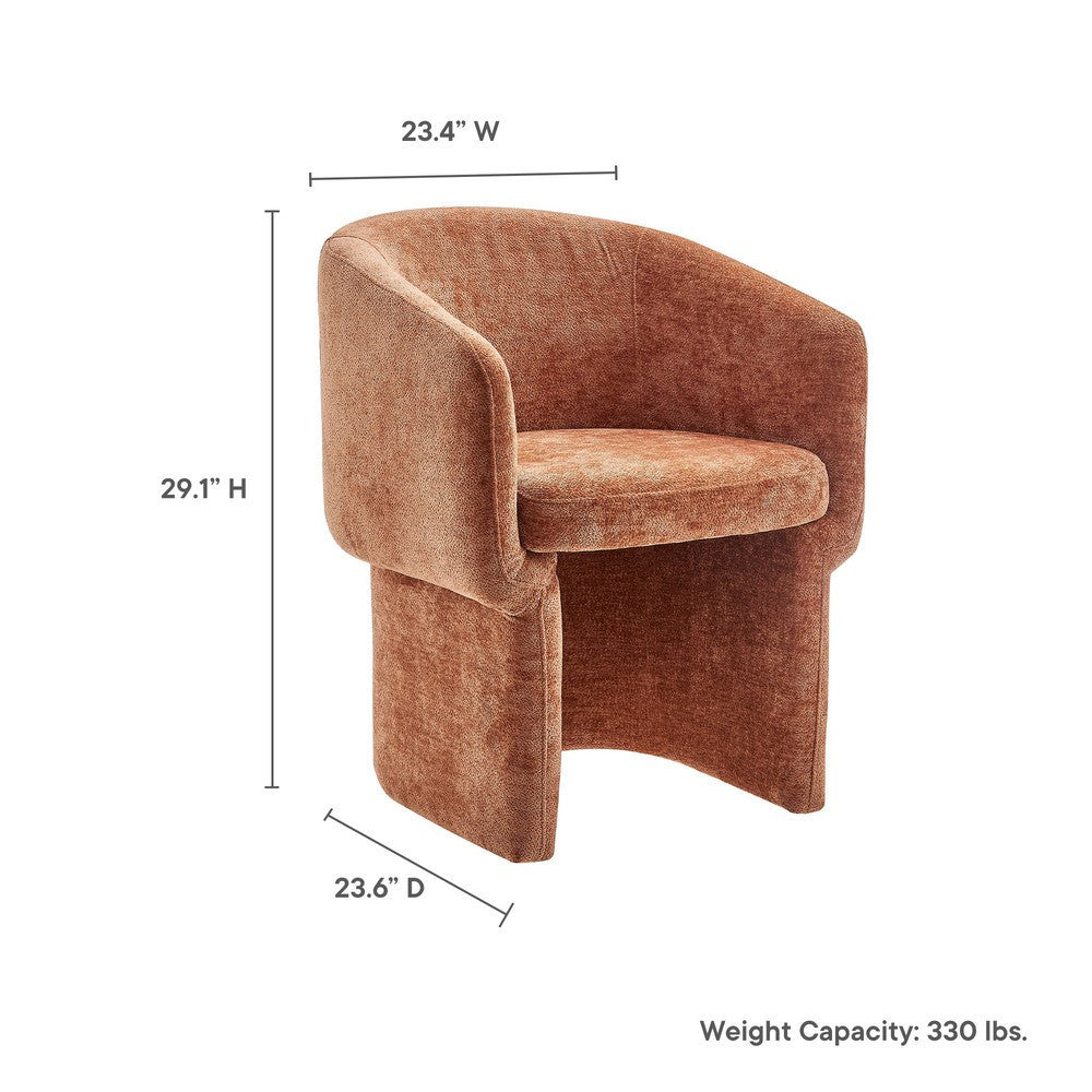 EEI-6951 Verity Chenille Dining Armchair by Modway