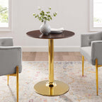 EEI-4551-GLD-CHE Verne 28" Dining Table by Modway